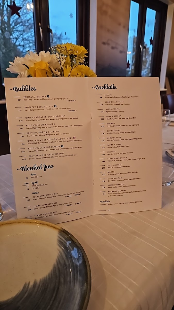 Menu Linguine Restaurant Hainault-5