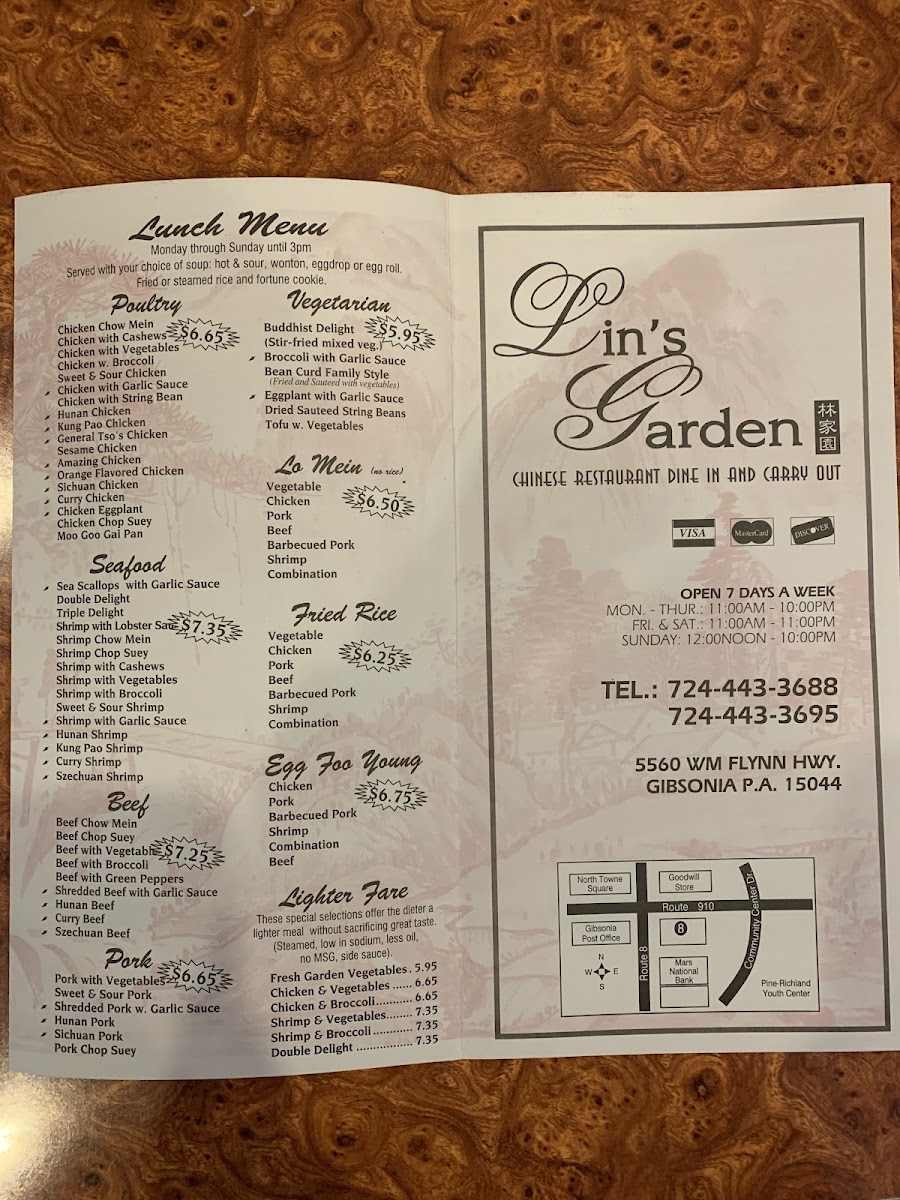 Menu Lin's Garden-3