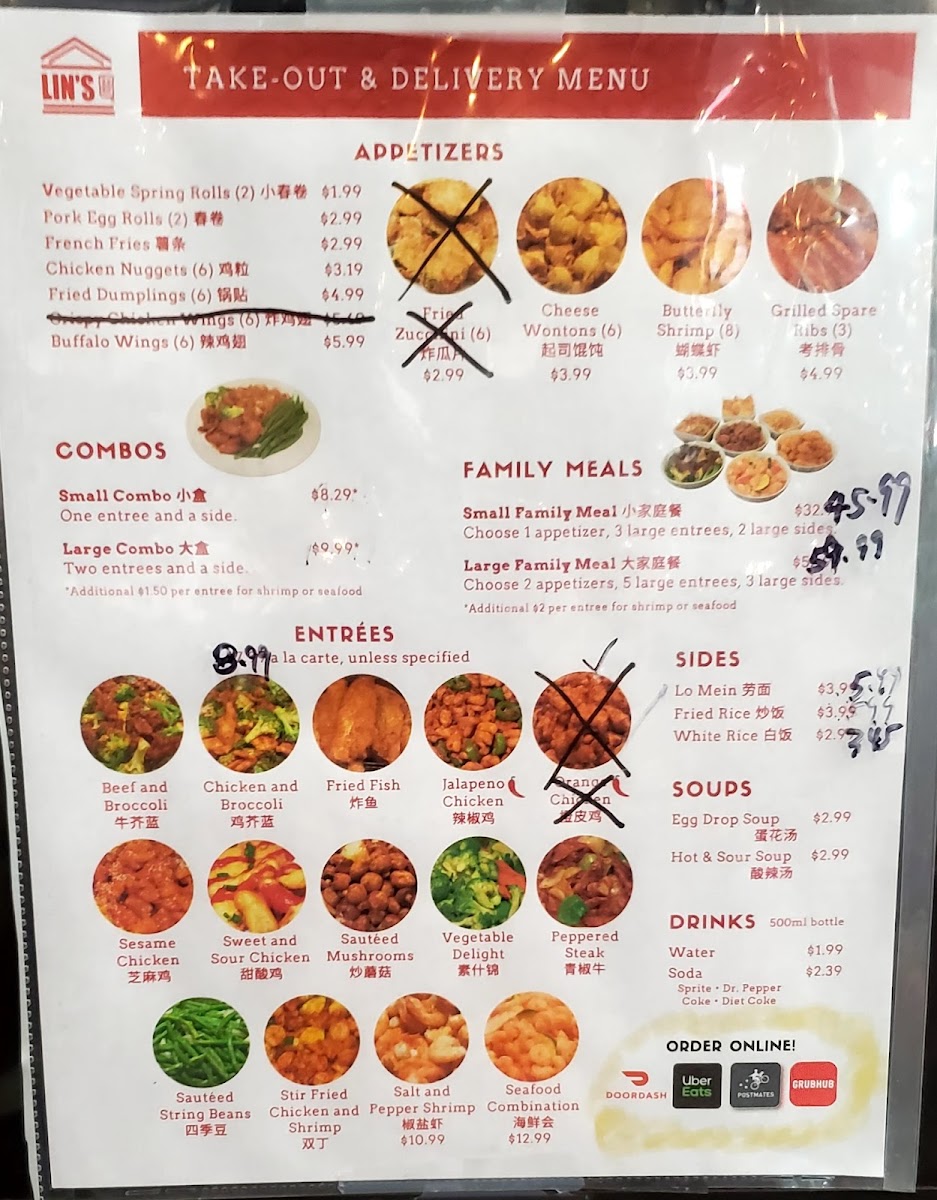 Menu Lin's Grand Buffet-1