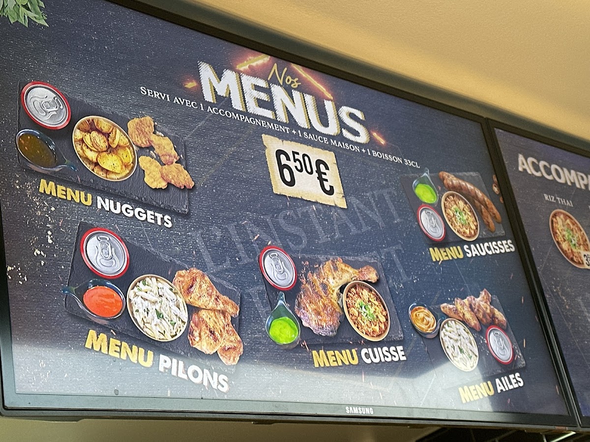 Menu L'instant Poulet-3