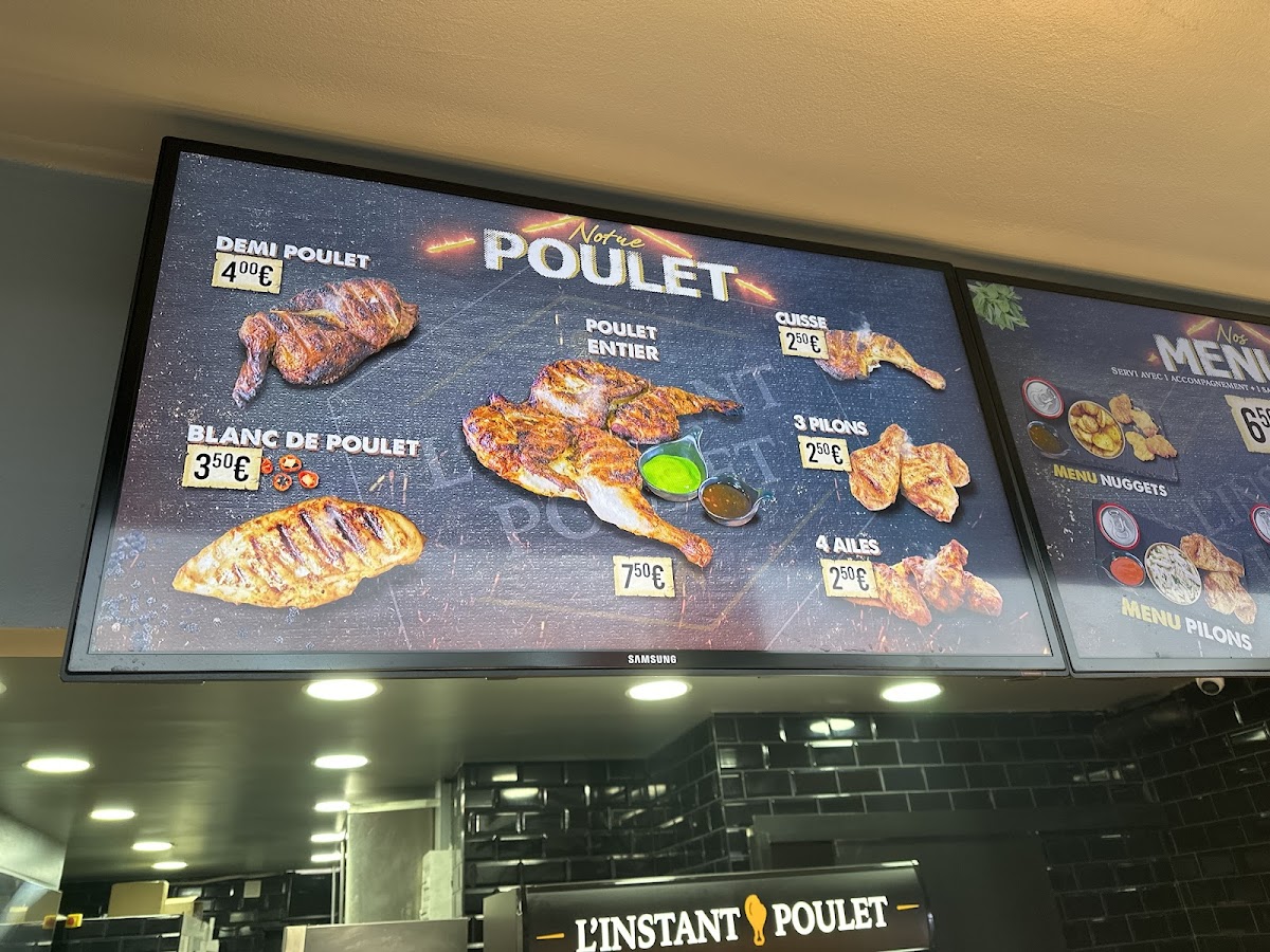 Menu L'instant Poulet-5
