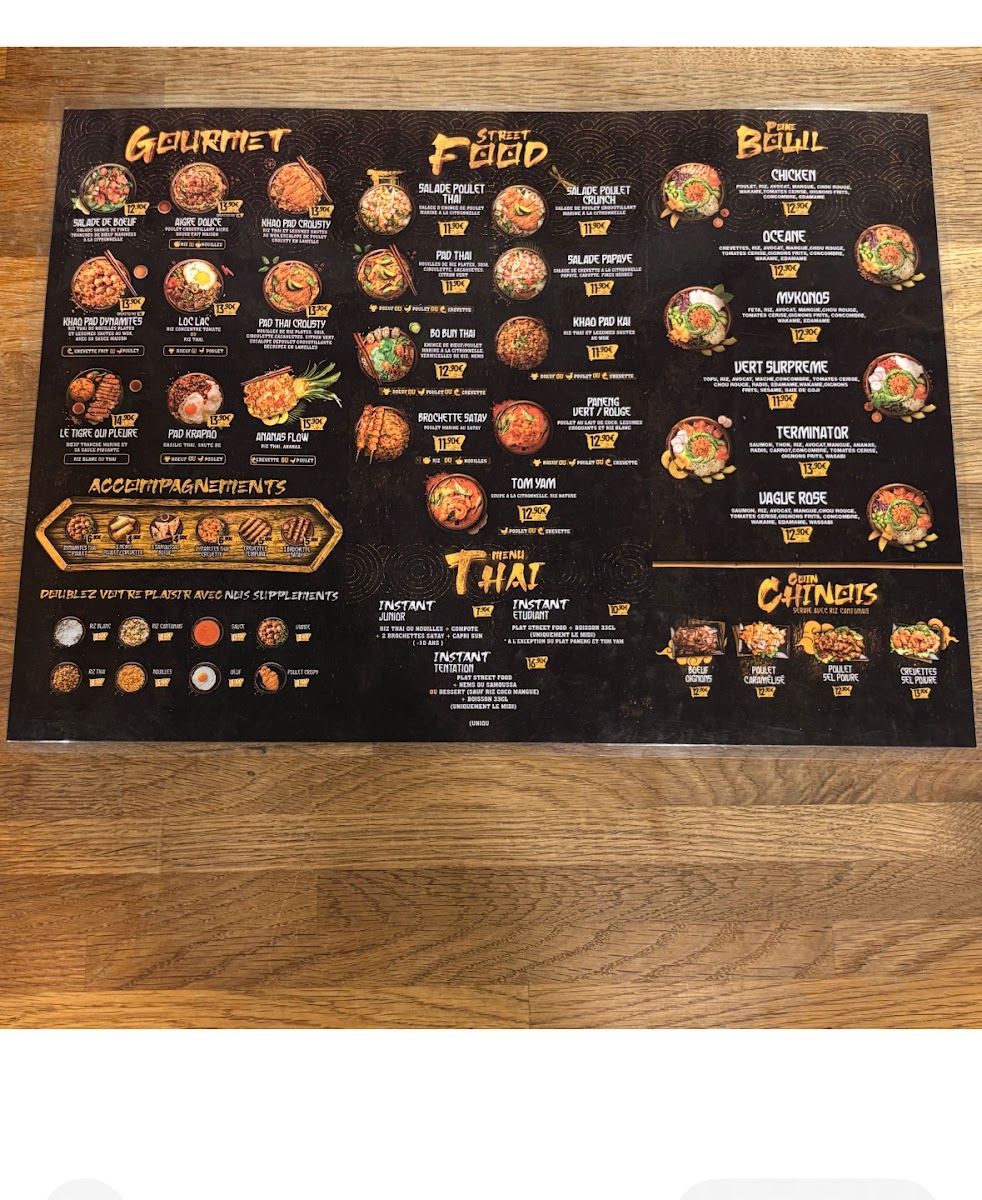 Menu L'instant Wok-2