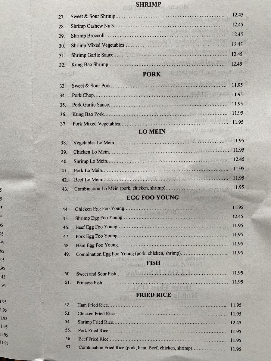 Menu Linwood Chinese Express-3