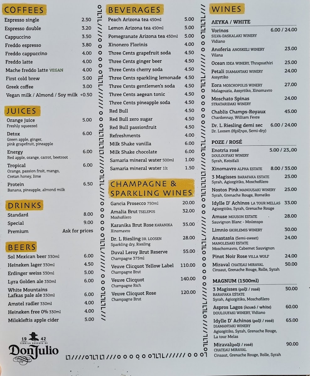 Menu Liokalyvo Beach House Taverna Falasarna-8