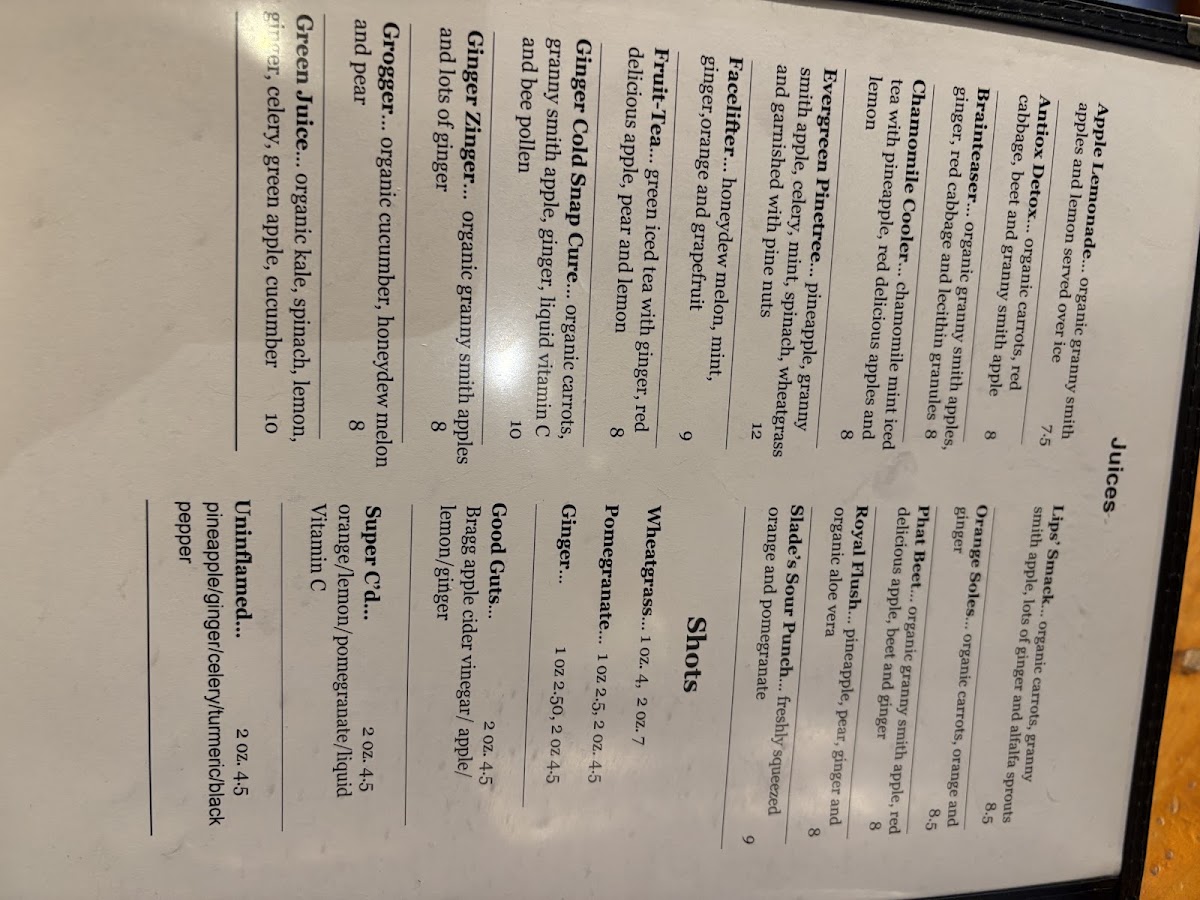 Menu Liquid Earth-10