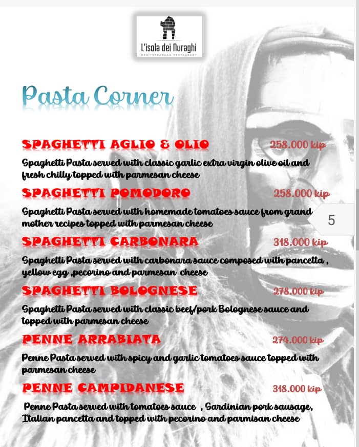Menu L'isola Dei Nuraghi Riverview-4