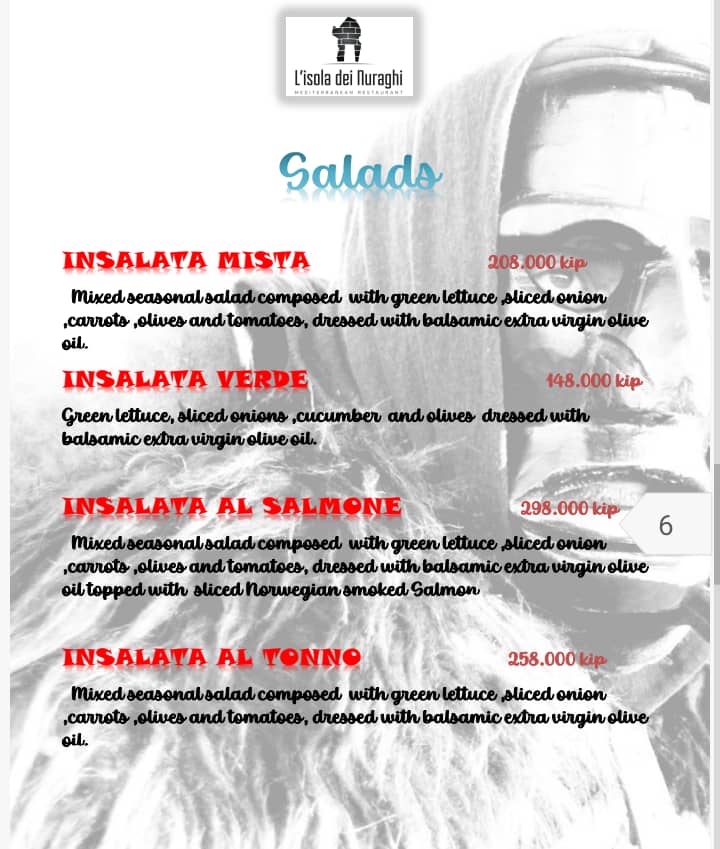 Menu L'isola Dei Nuraghi Riverview-8