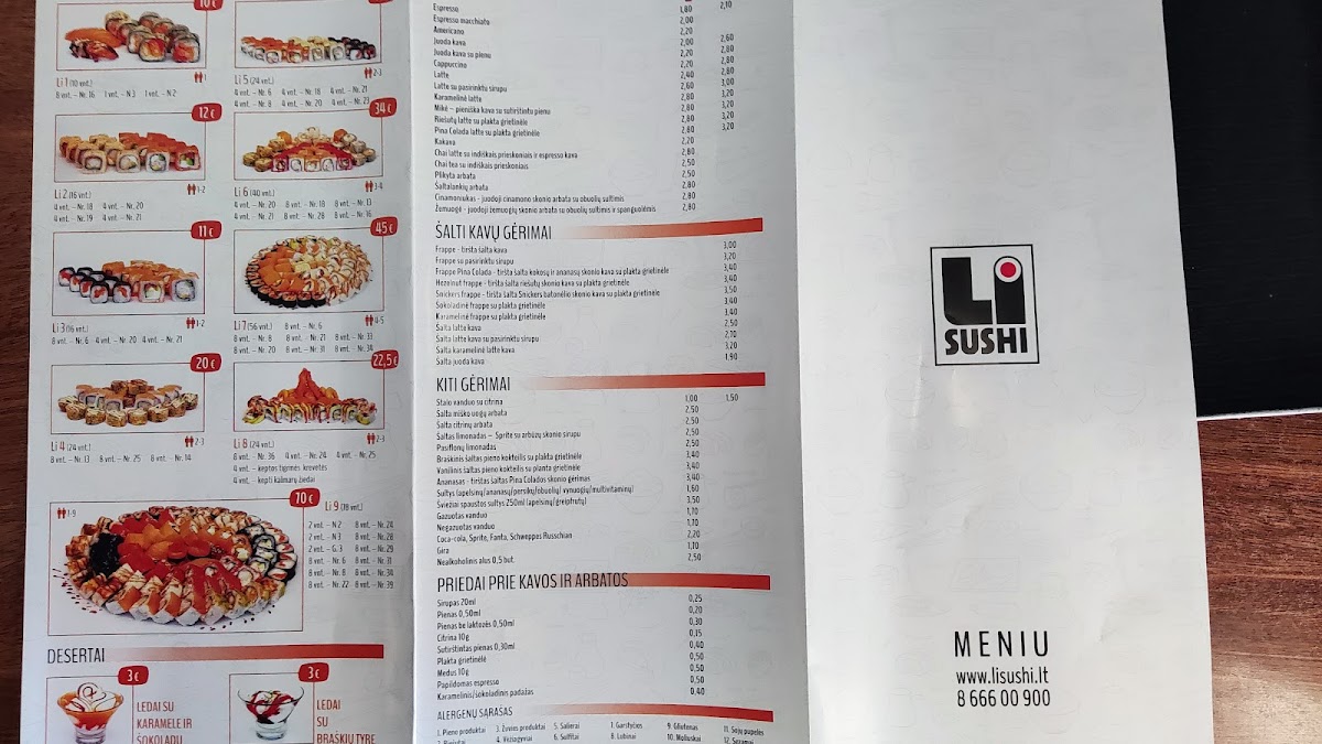 Menu Lisushi-1