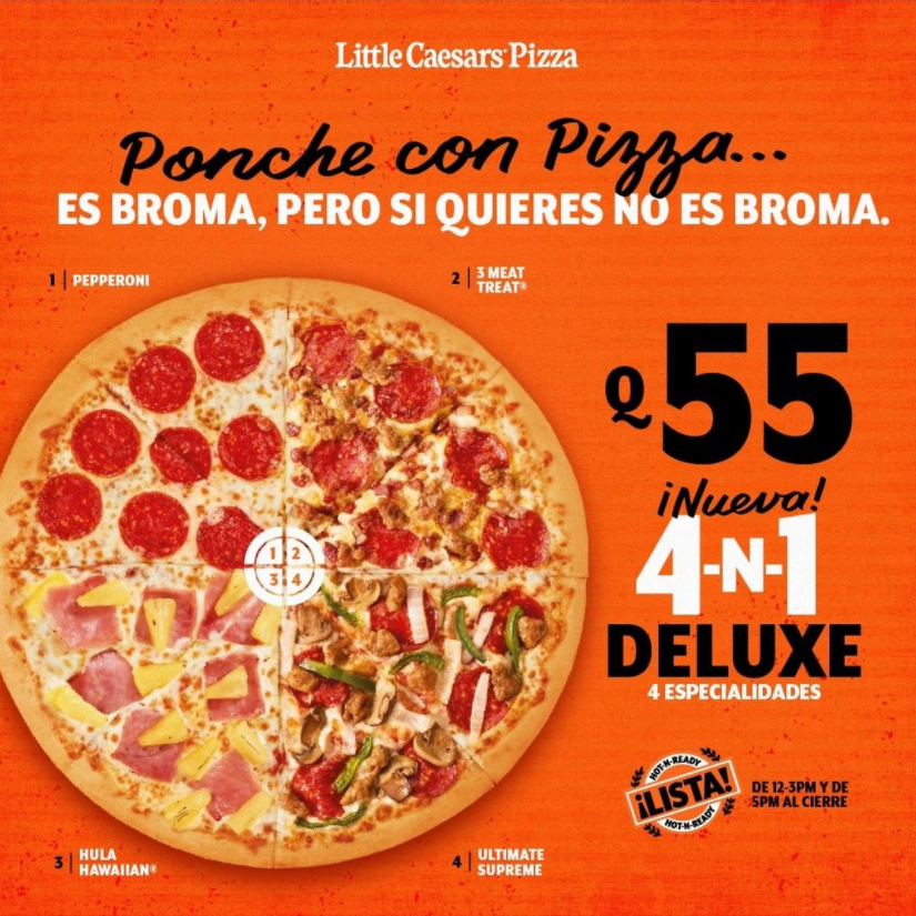 Menu Little Caesars Pizza-1