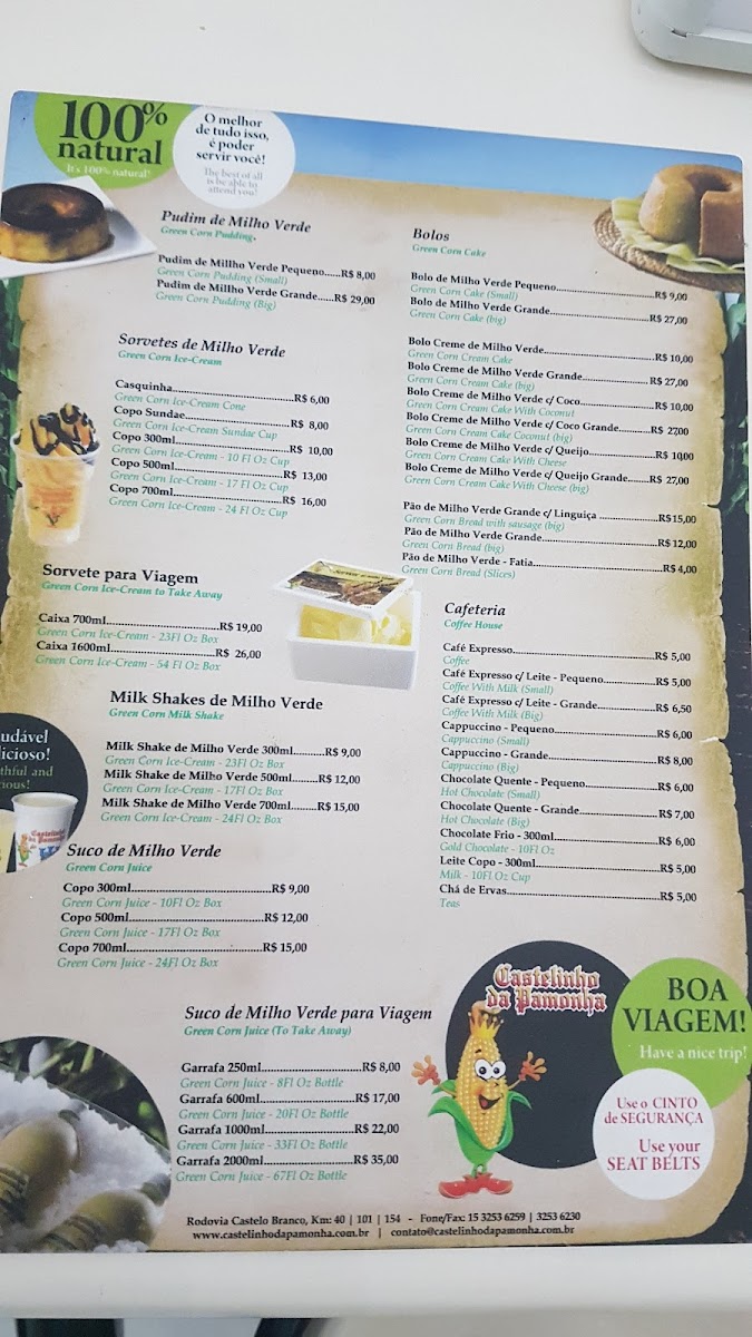Menu Little Castle Of Pamonha-2