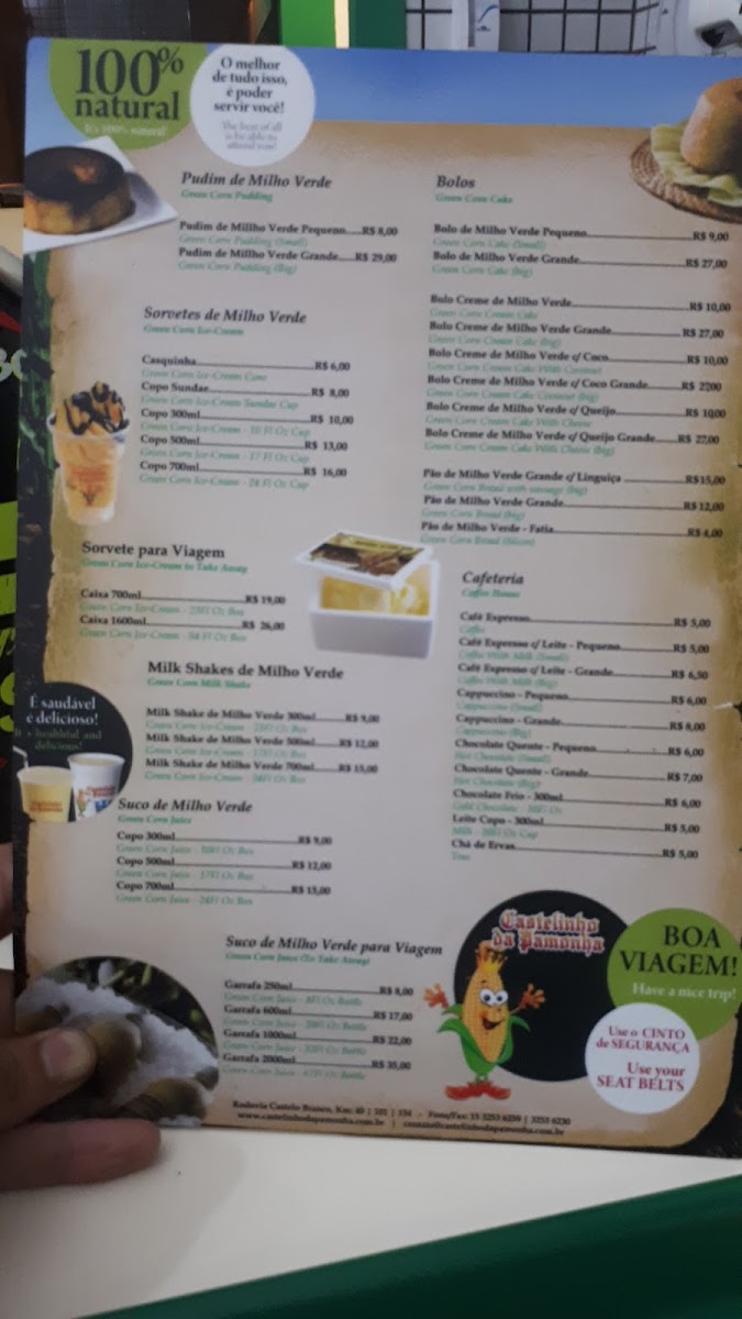 Menu Little Castle Of Pamonha-7