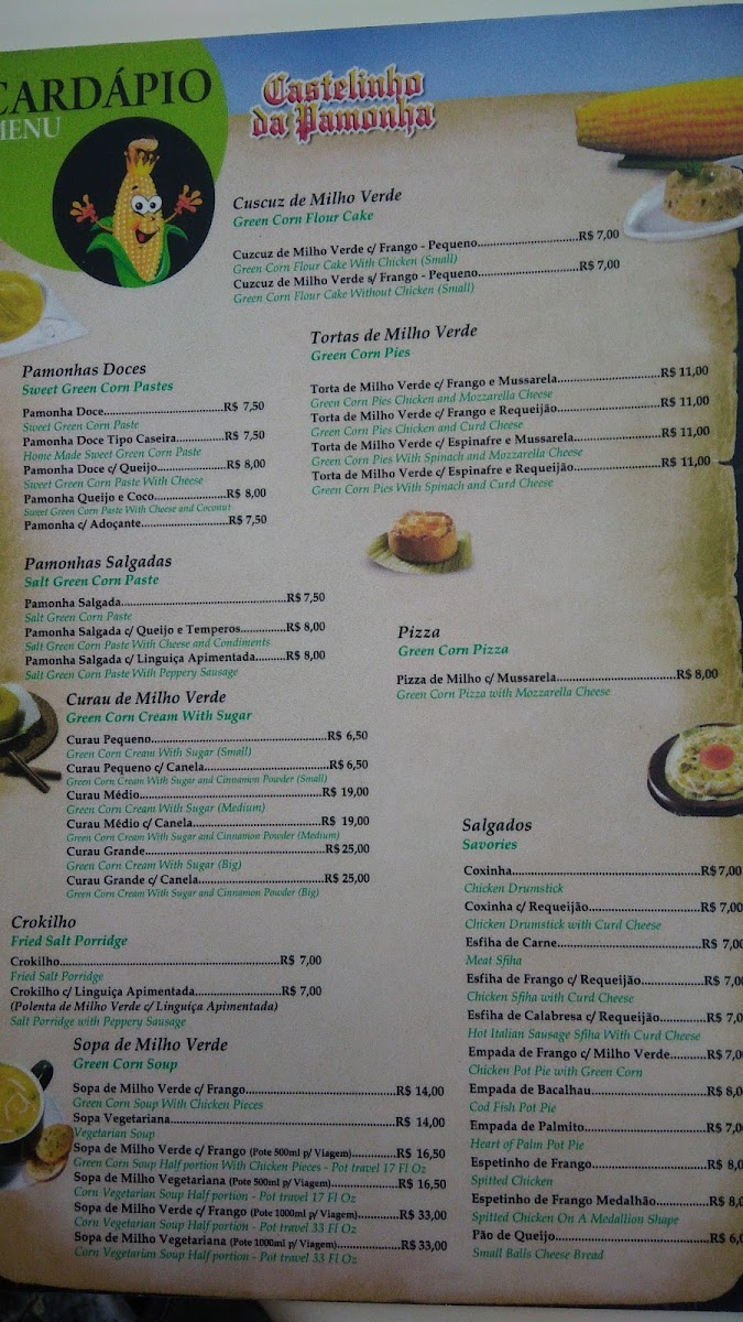 Menu Little Castle Of Pamonha-8
