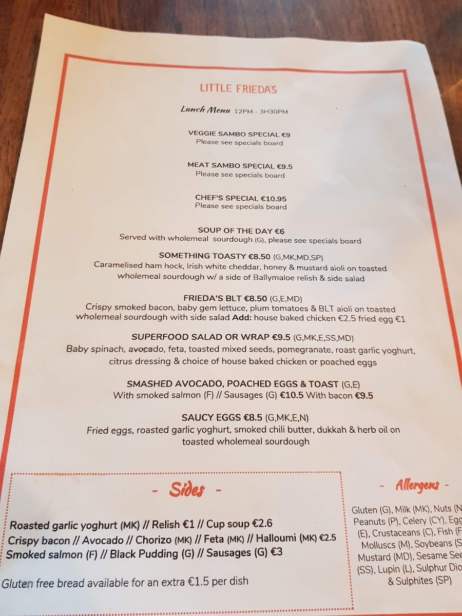 Menu Little Frieda’S-3