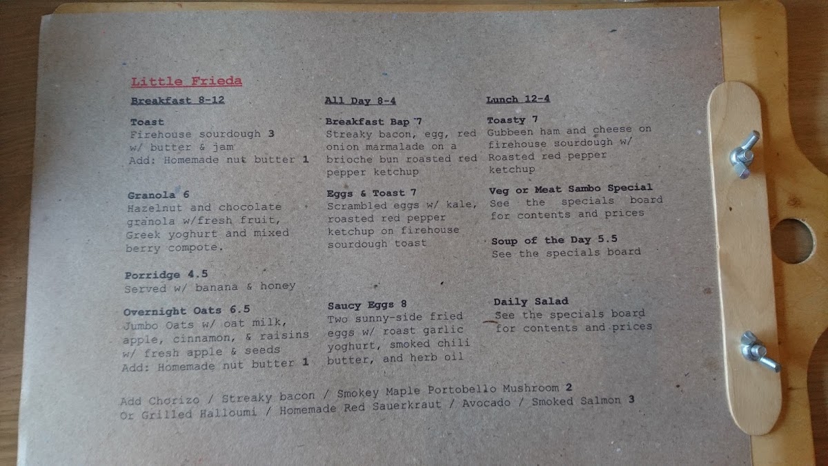 Menu Little Frieda’S-5