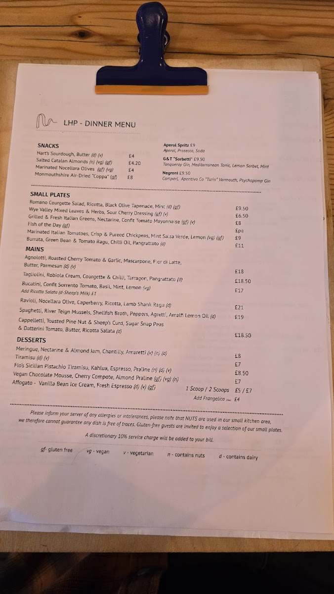 Menu Little Hollows Pasta-10