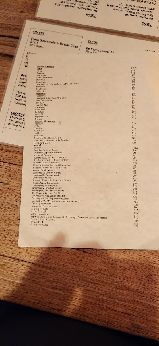 Menu Little Hop-9