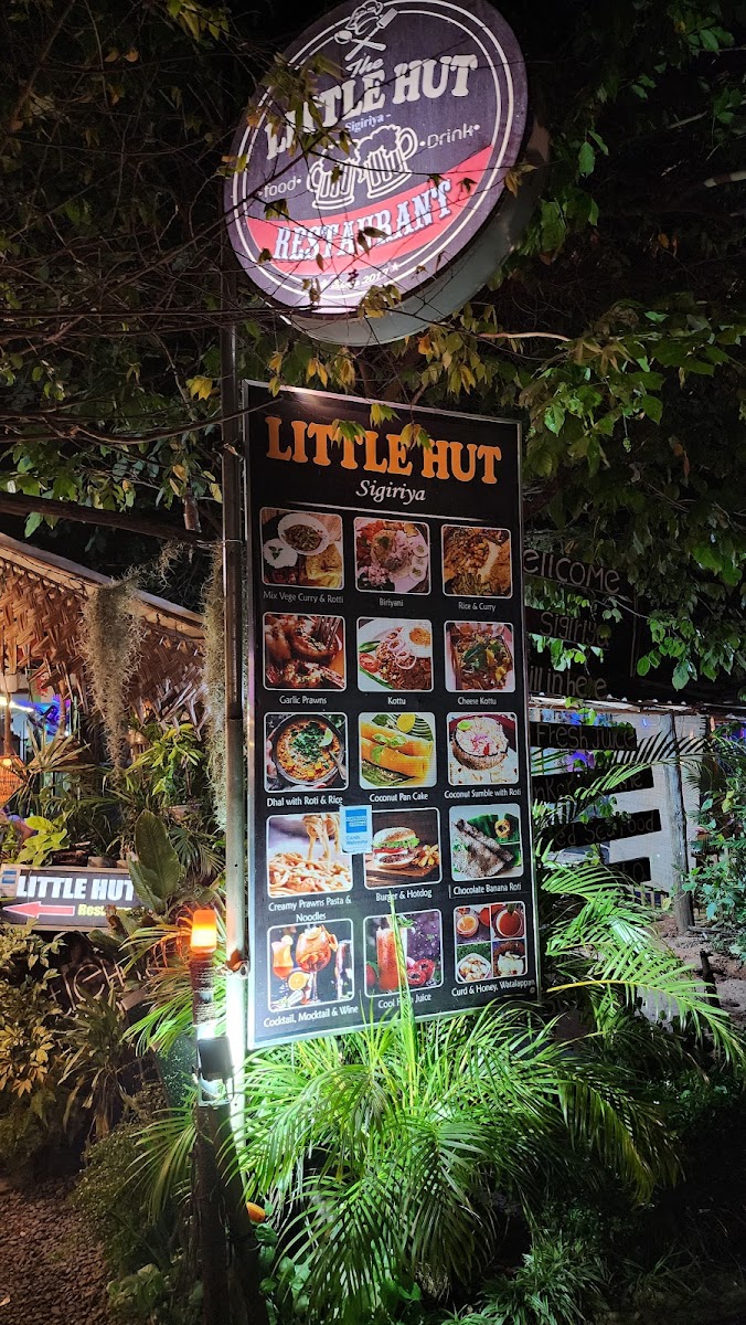 Menu Little Hut Sigiriya-2