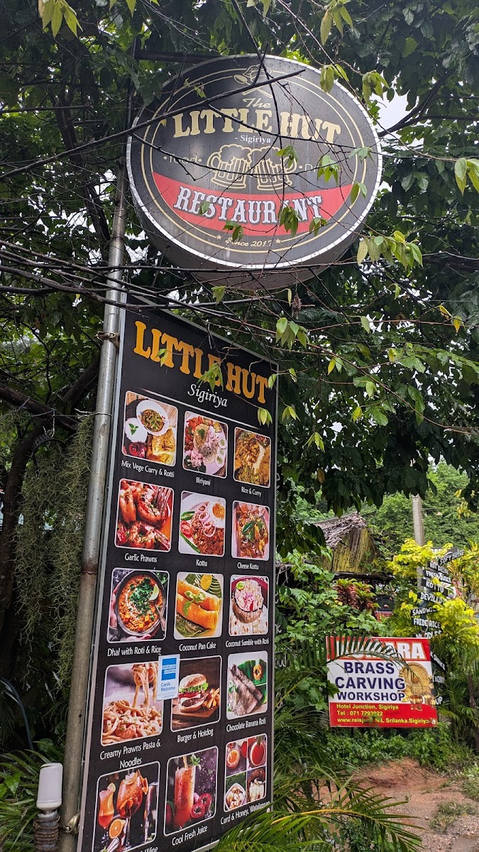 Menu Little Hut Sigiriya-3