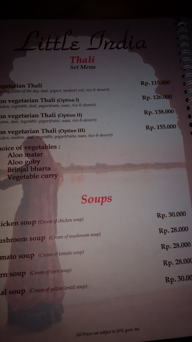 Menu Little India-2