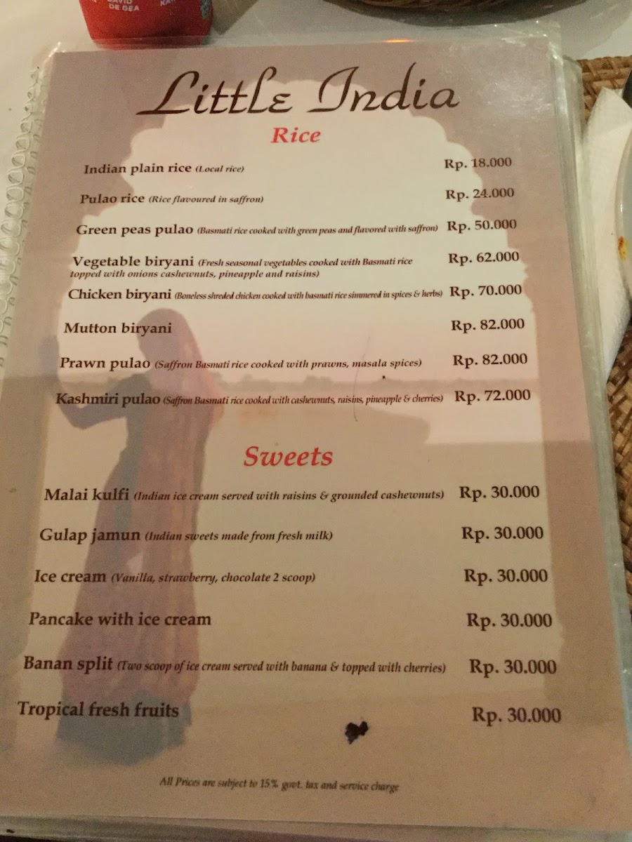 Menu Little India-6