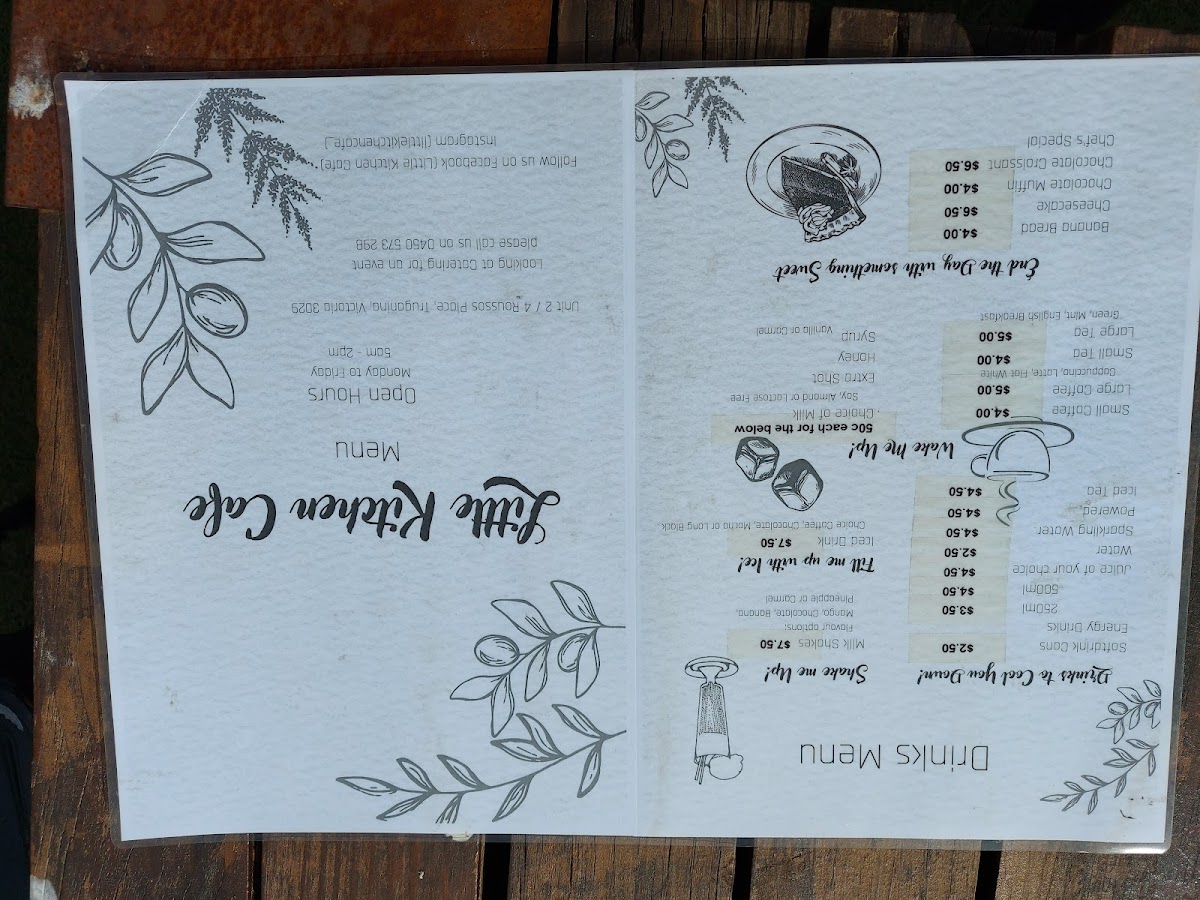 Menu Little Kitchen Cafe-1