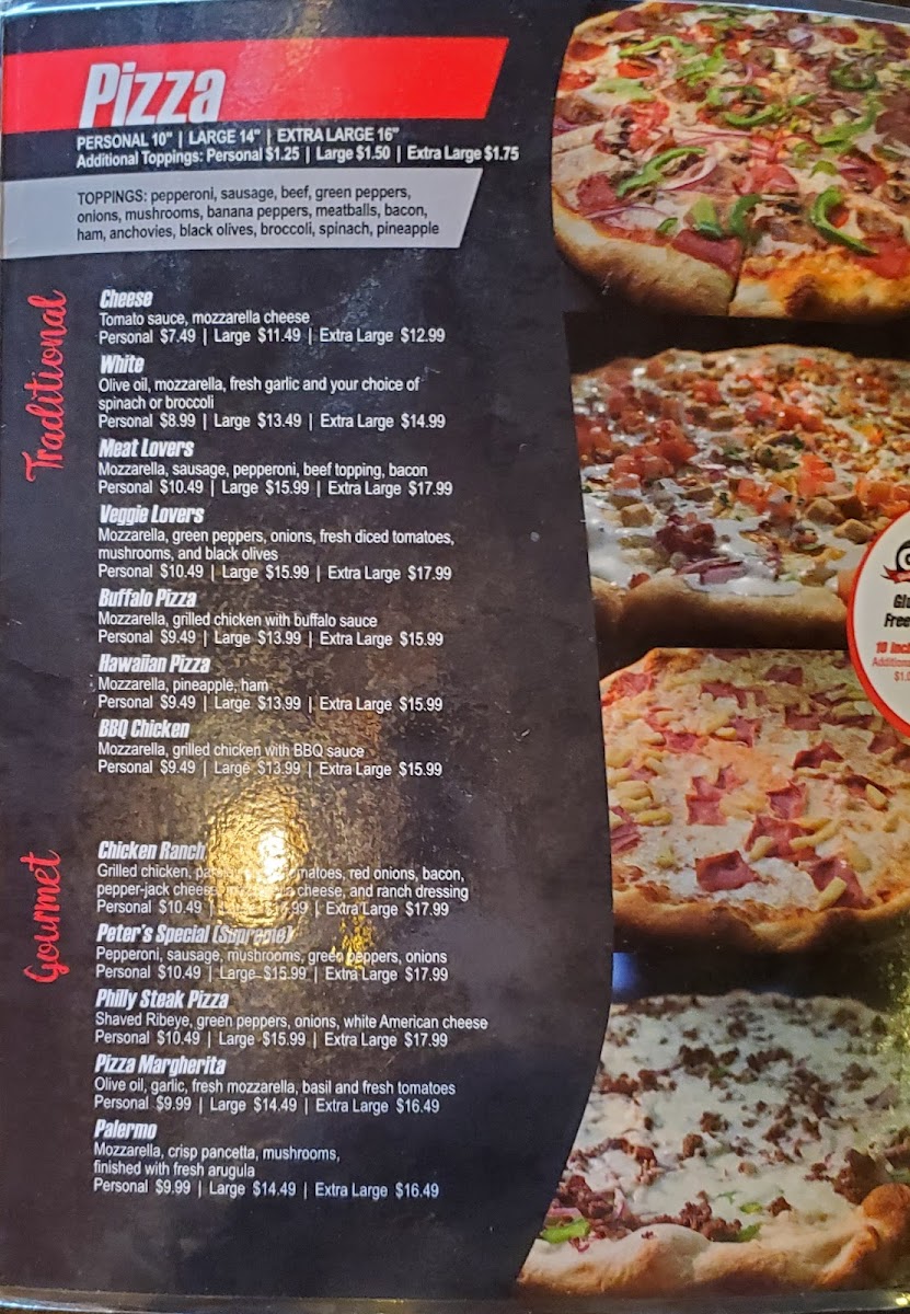 Menu Little Maria's Pizza & Subs-4