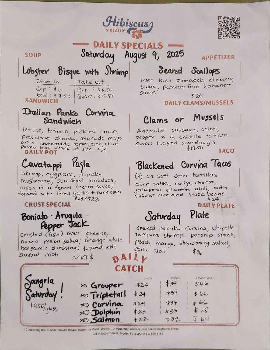 Menu Little Moir's Hibiscus Streatery-3