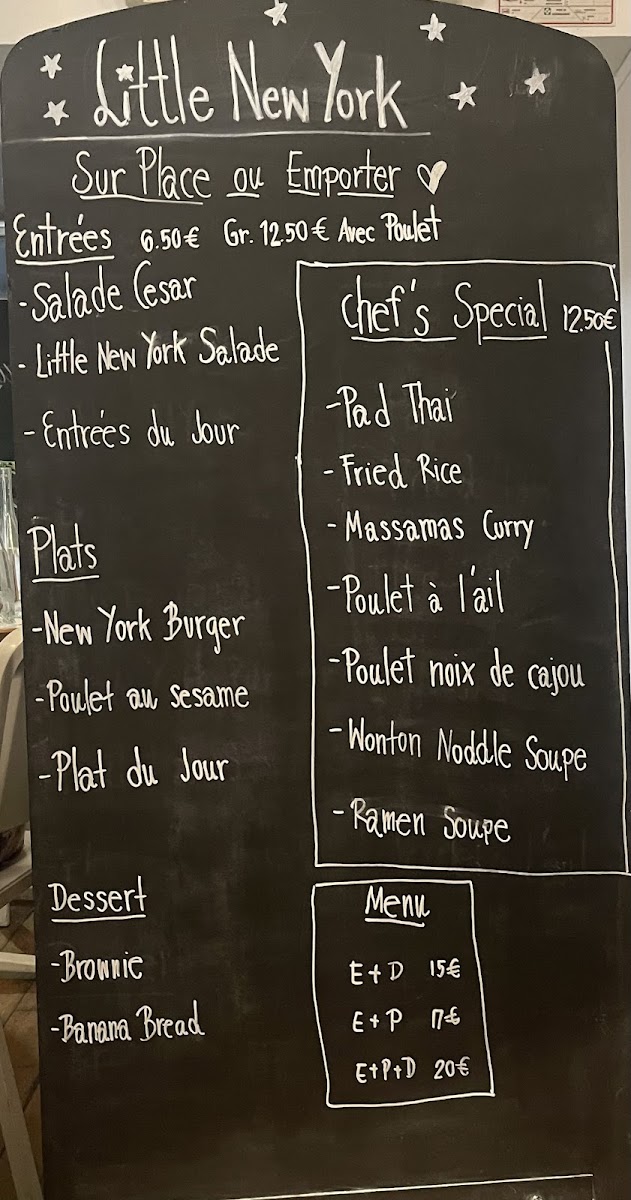 Menu Little New York-2