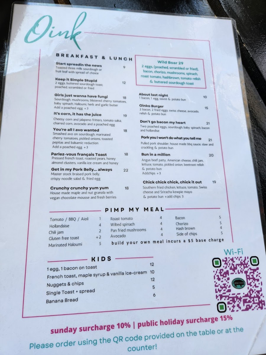 Menu Little Oink-2