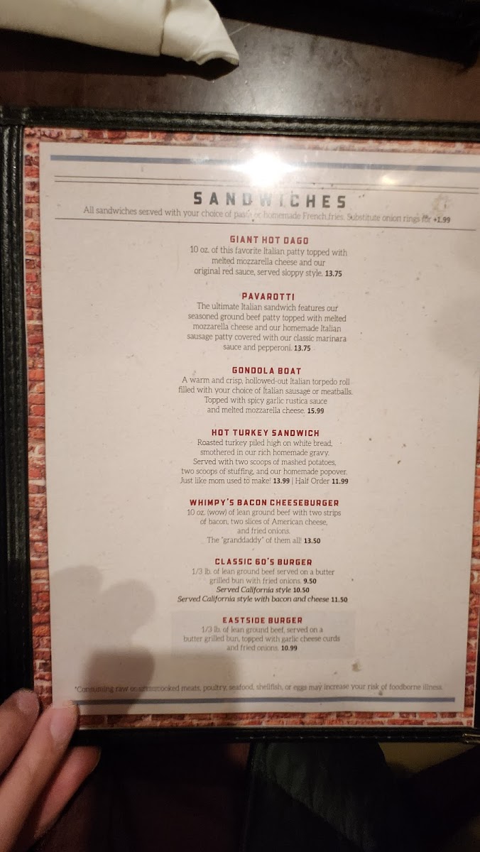 Menu Little Oven-4