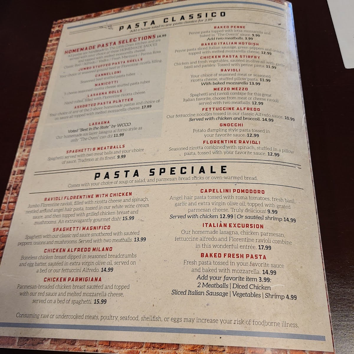 Menu Little Oven-7