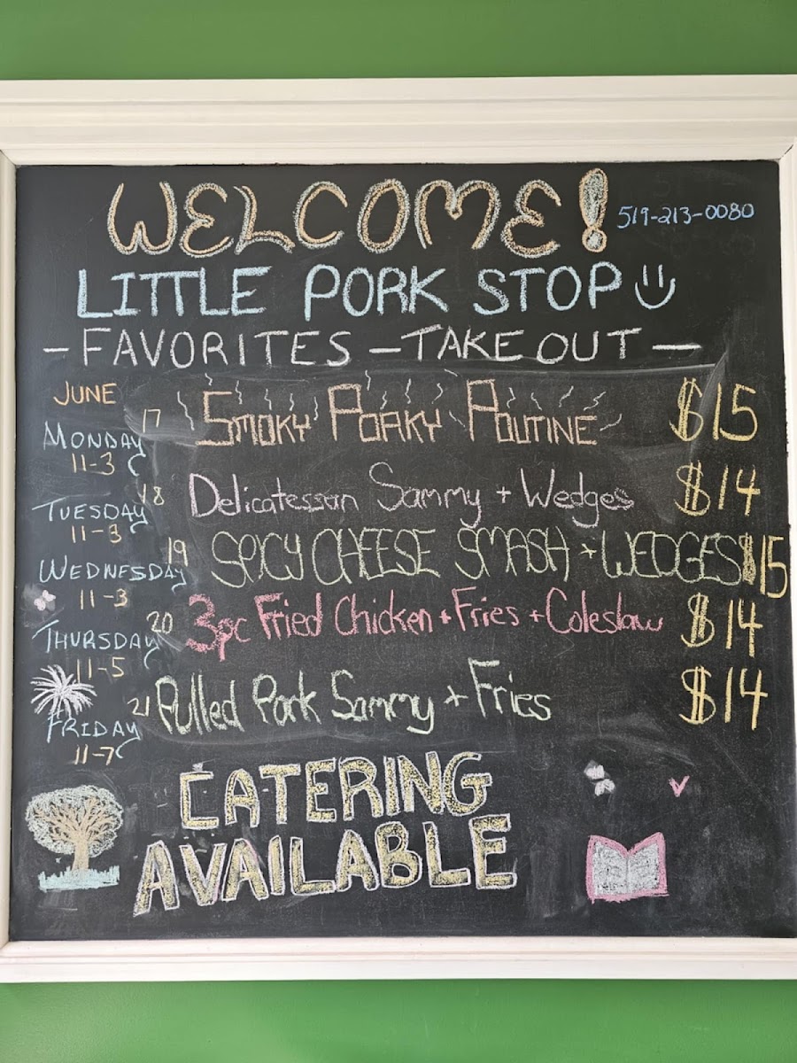 Menu Little Pork Stop-5