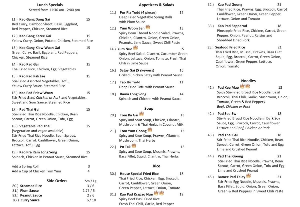 Menu Little Thai Place-1