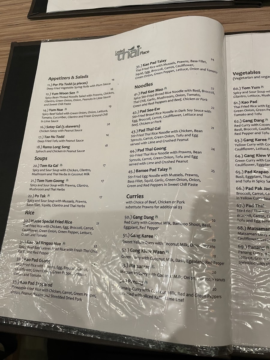 Menu Little Thai Place-6