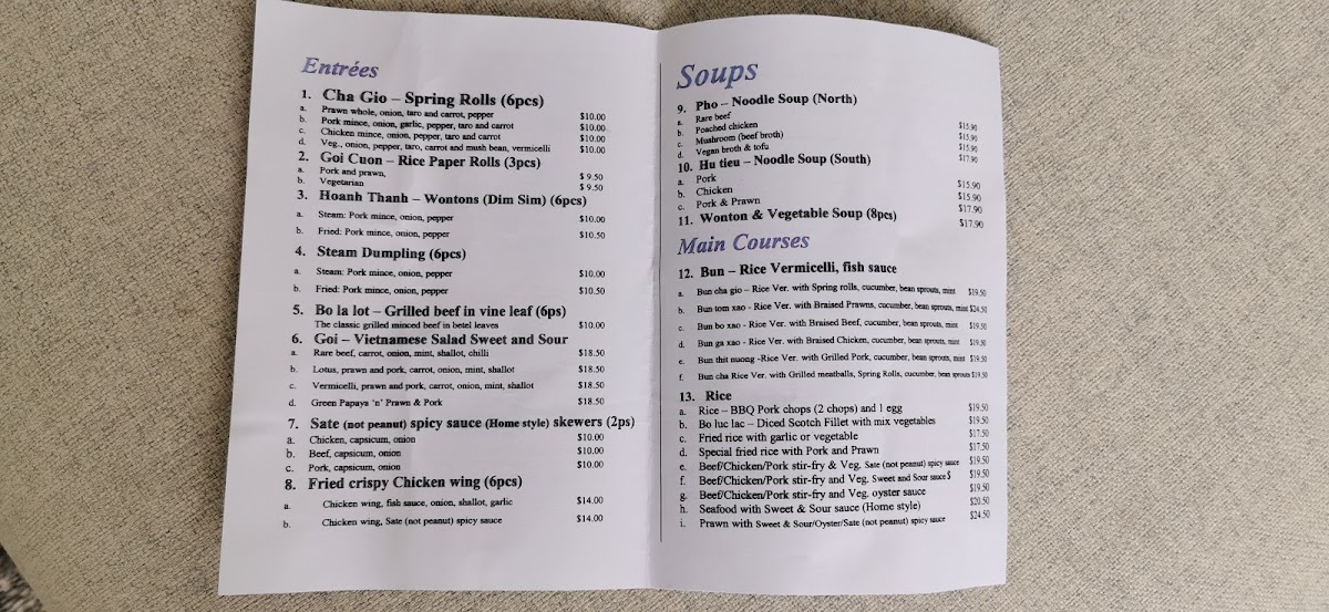 Menu Little Vietnam 504-5