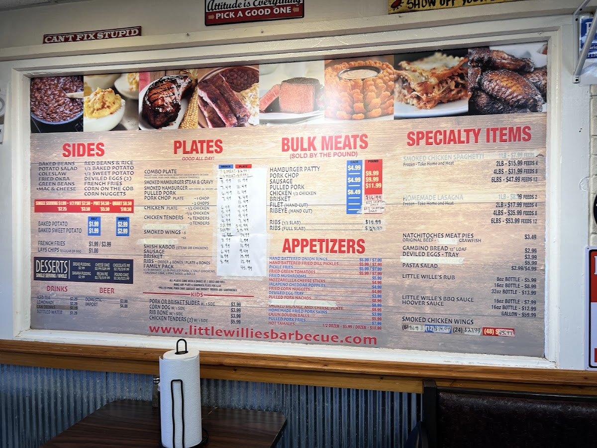 Menu Little Willie's Bbq Pearl-2