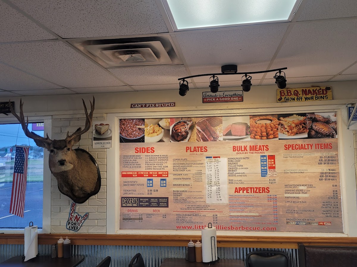 Menu Little Willie's Bbq Pearl-3