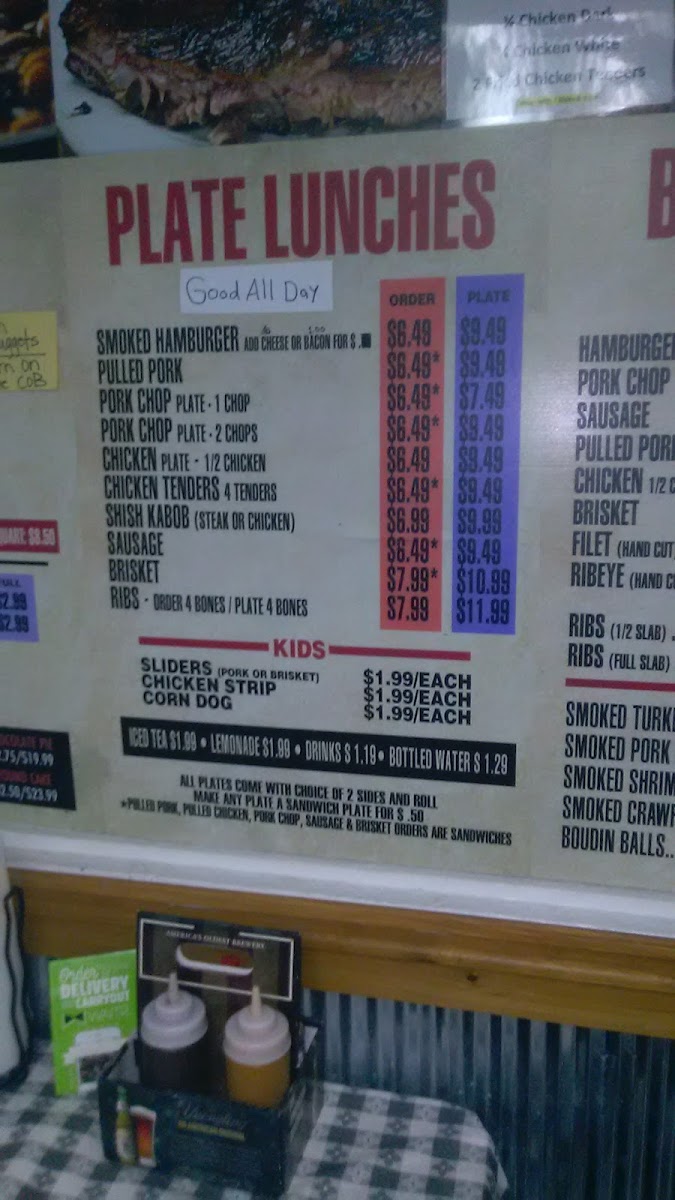 Menu Little Willie's Bbq Pearl-7