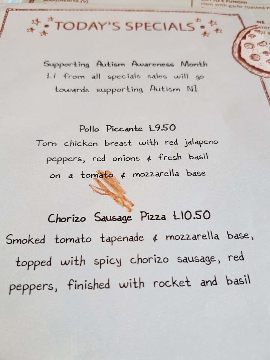 Menu Little Wing Pizzeria-1