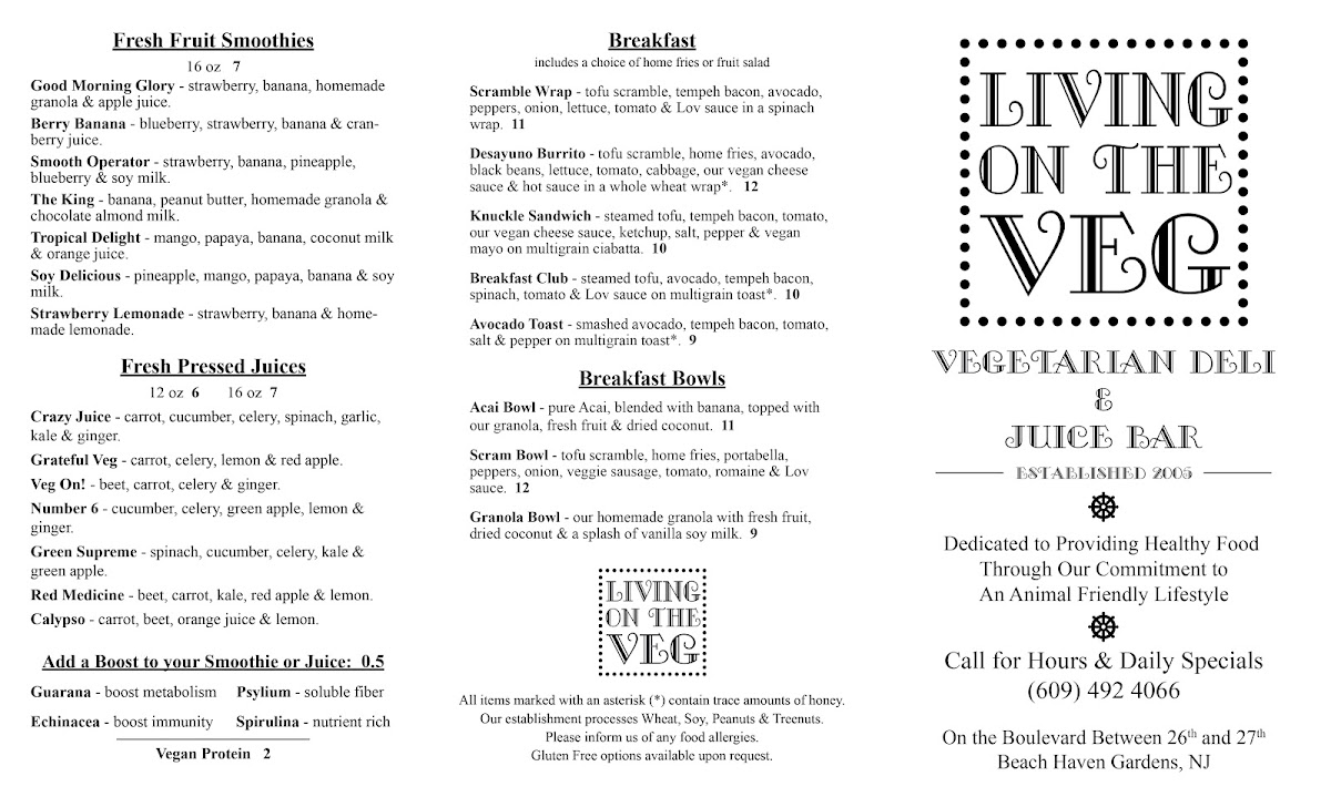 Menu Living On The Veg-7