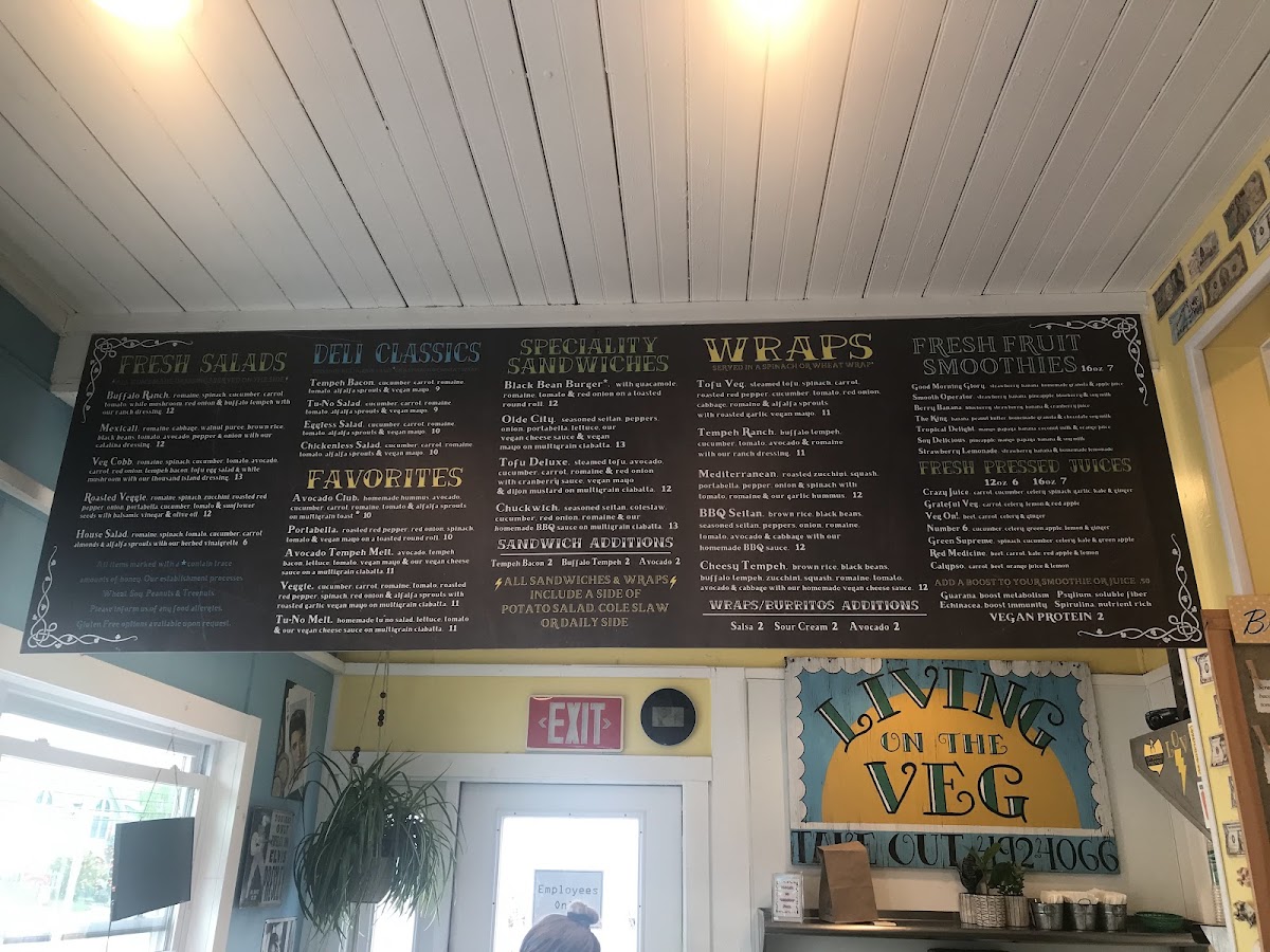 Menu Living On The Veg-9