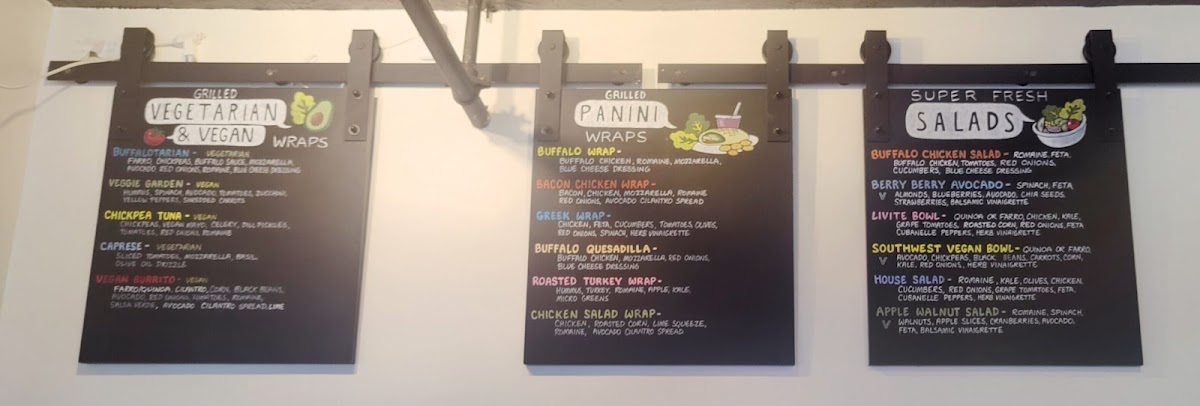 Menu Livite-3