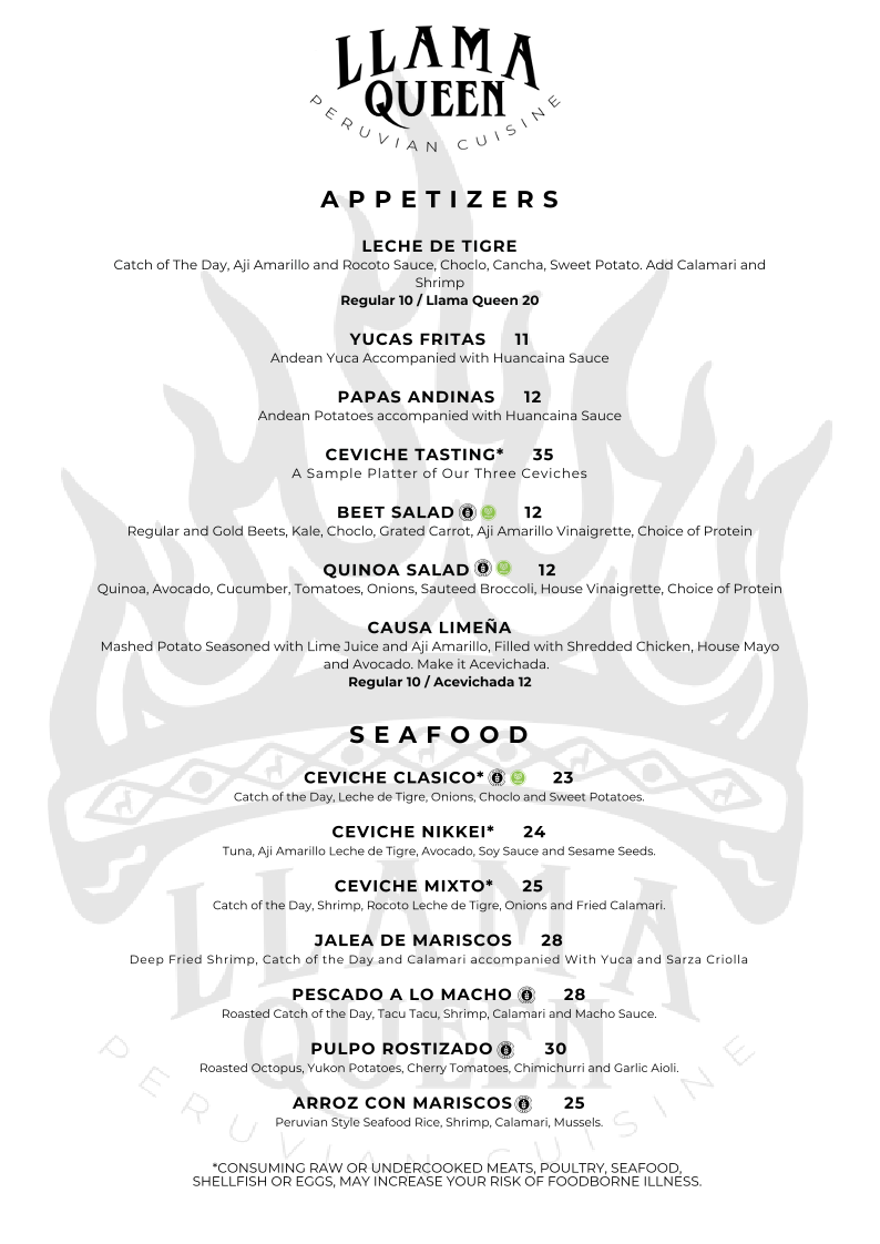 Menu Llama Queen-1