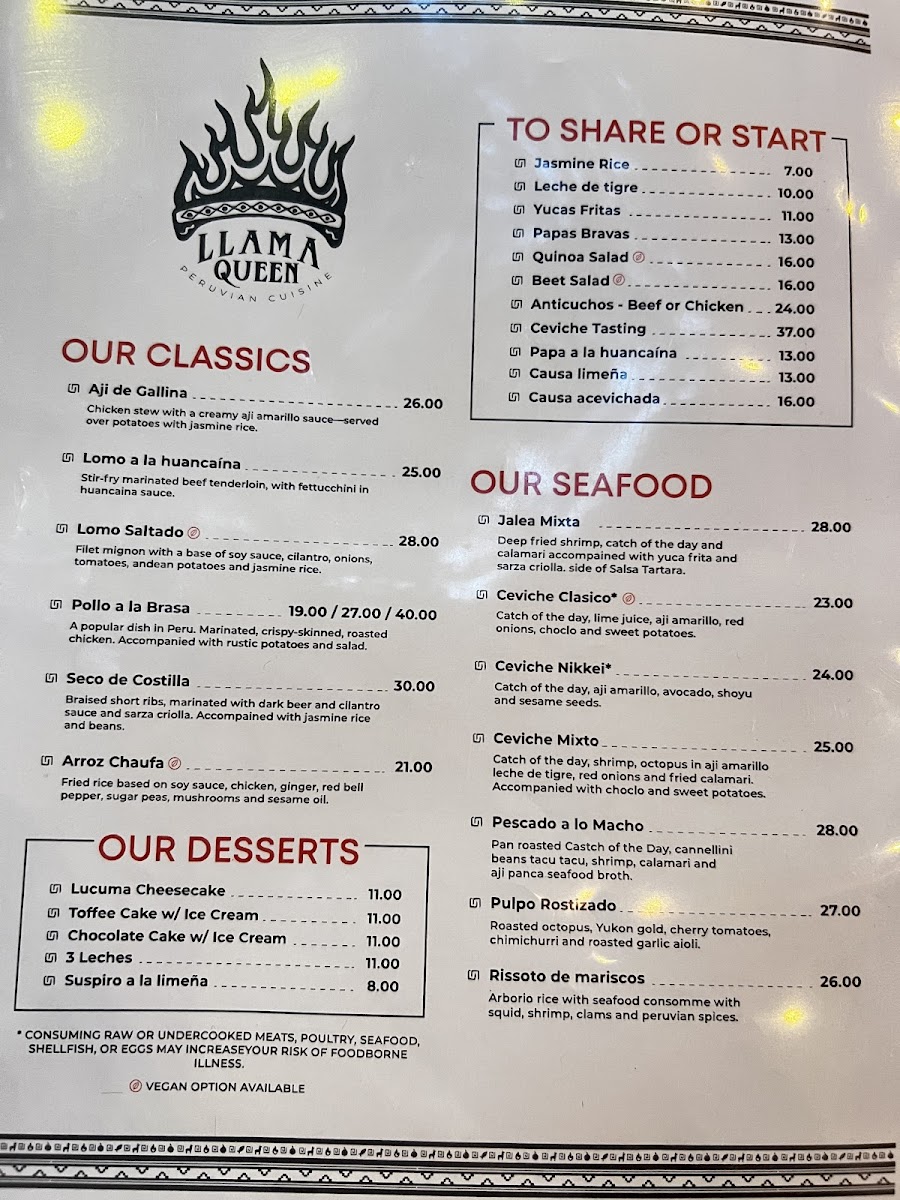 Menu Llama Queen-10