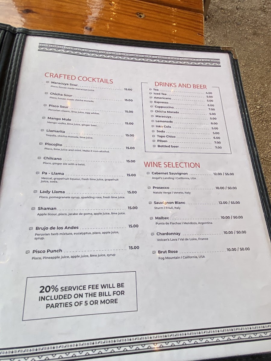Menu Llama Queen-5