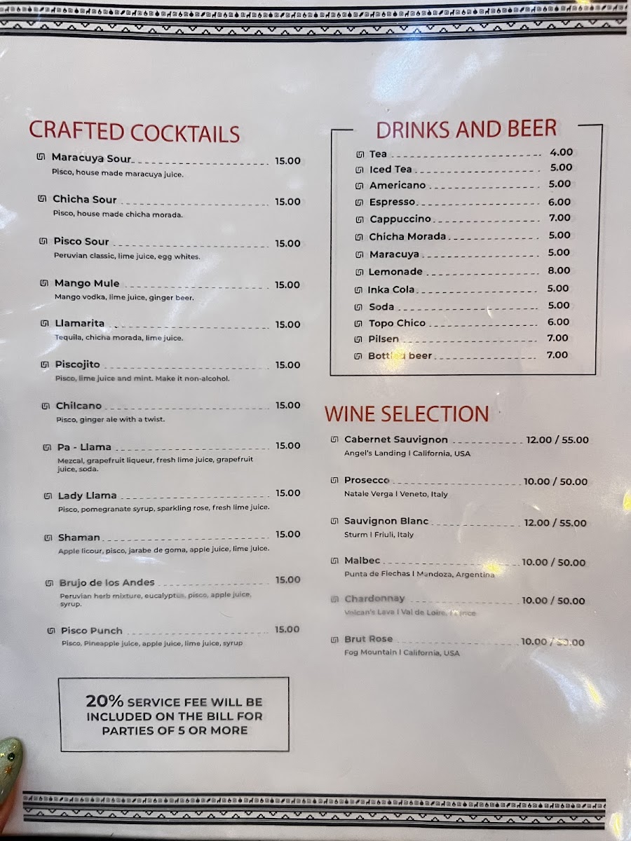 Menu Llama Queen-9