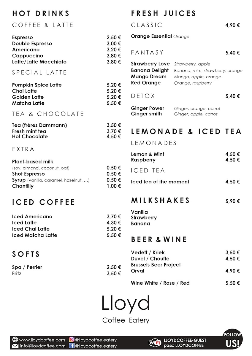Menu Lloyd Coffee Eatery Louise-6