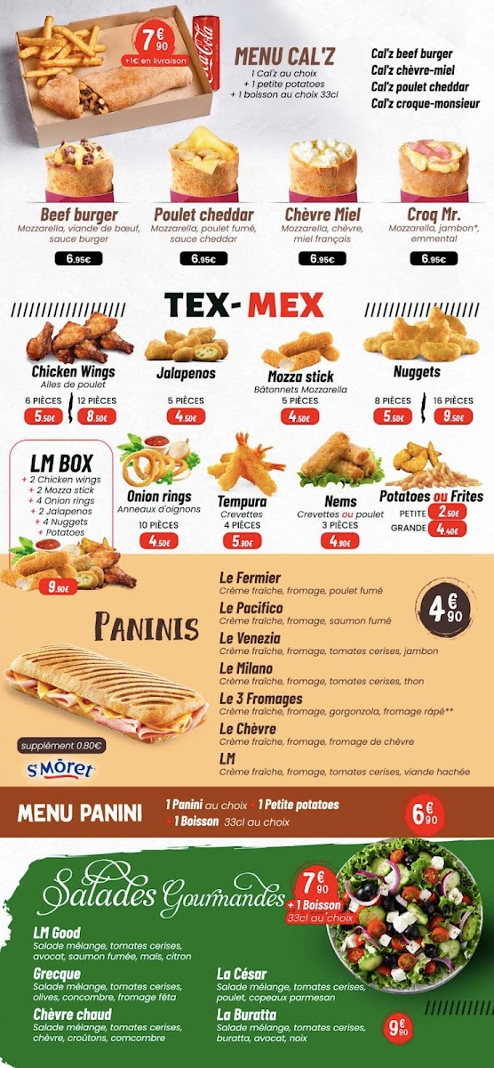 Menu Lm Pizza 1 Pizza Achetée = 1 Pizza Offerte-4