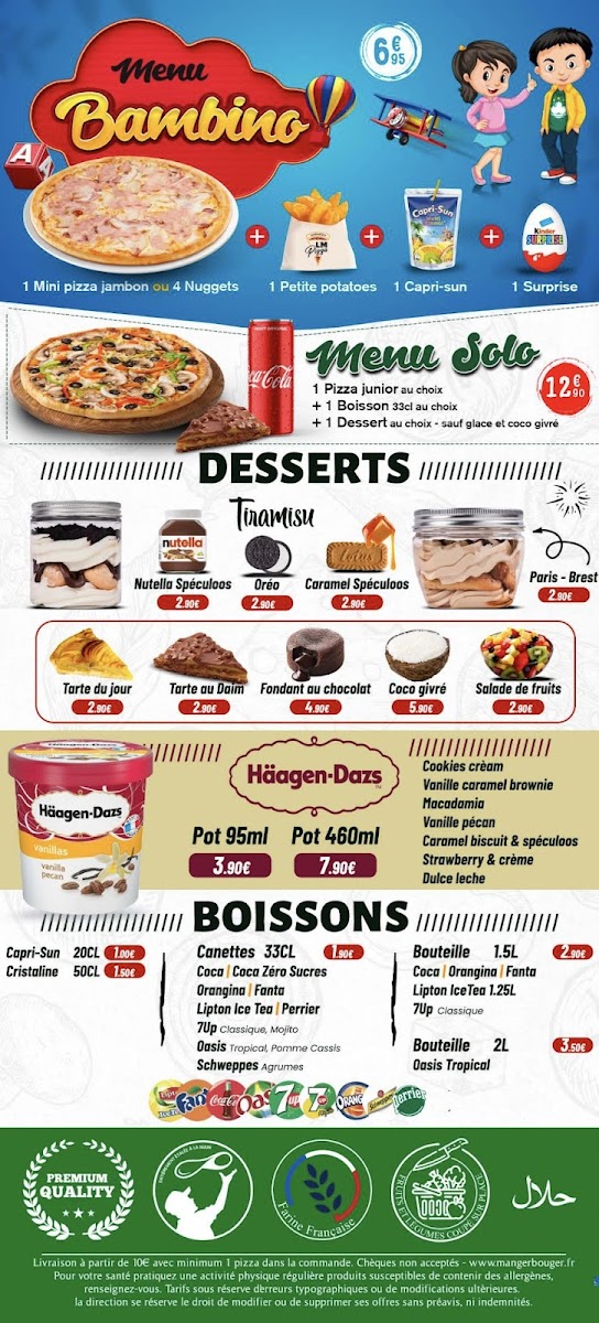 Menu Lm Pizza 1 Pizza Achetée = 1 Pizza Offerte-5