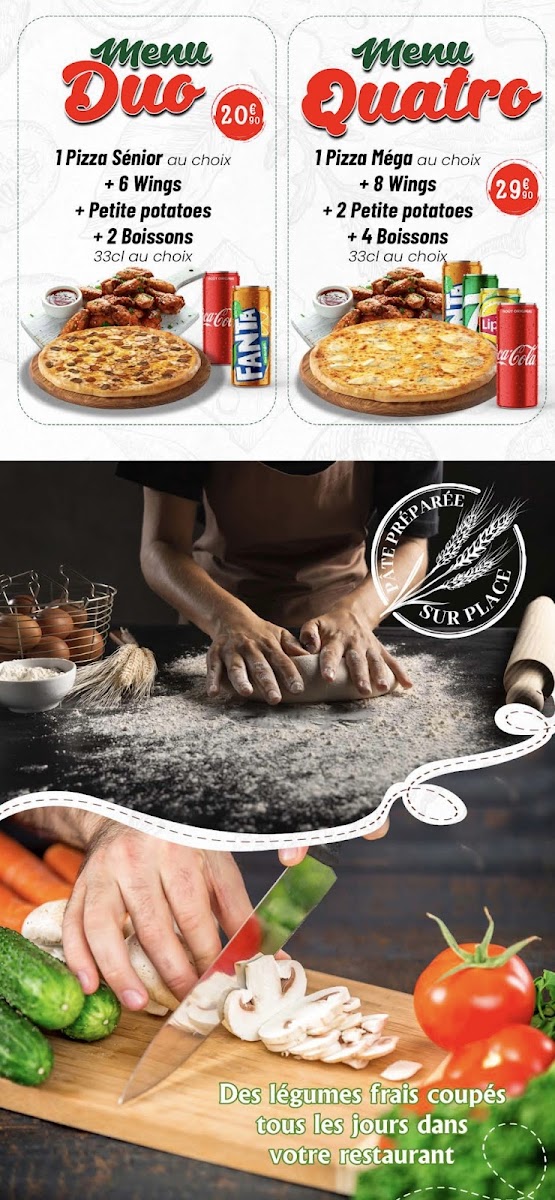 Menu Lm Pizza 1 Pizza Achetée = 1 Pizza Offerte-7